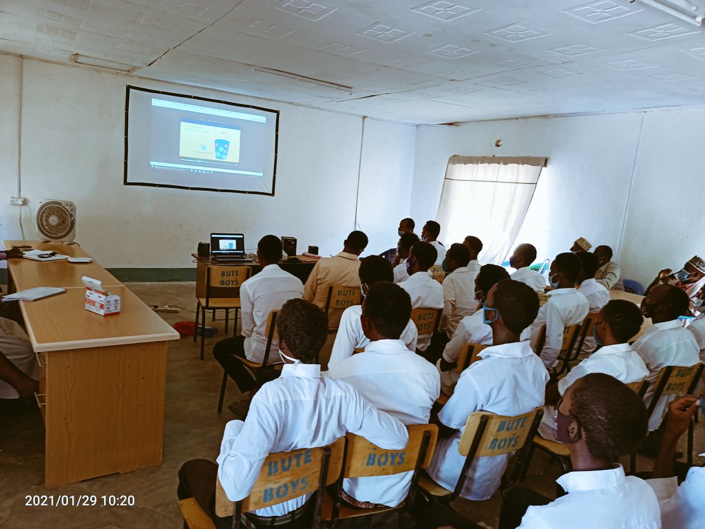 Digital classroom setup
